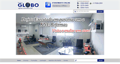 Desktop Screenshot of lojasglobo.com.br