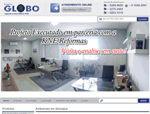 Tablet Screenshot of lojasglobo.com.br